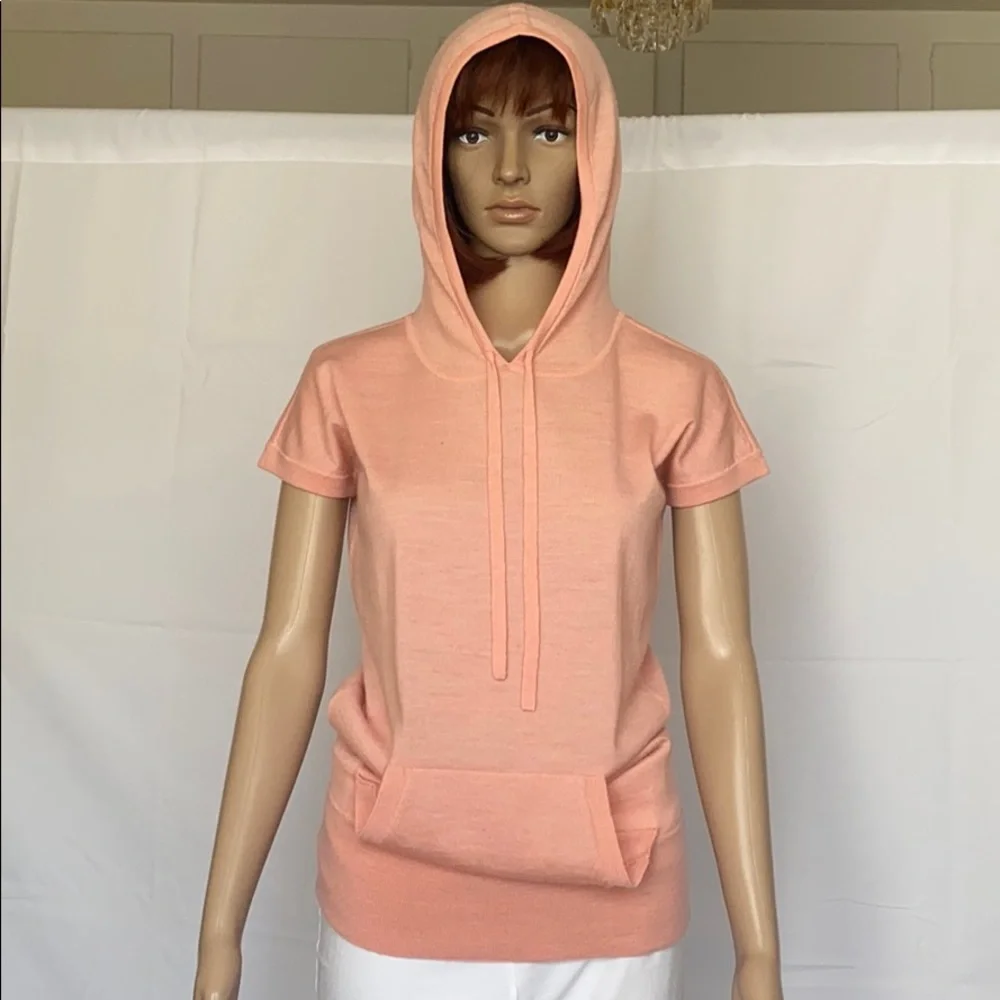 J. Crew Kangaroo Pocket merino wool sweater hoodie XS